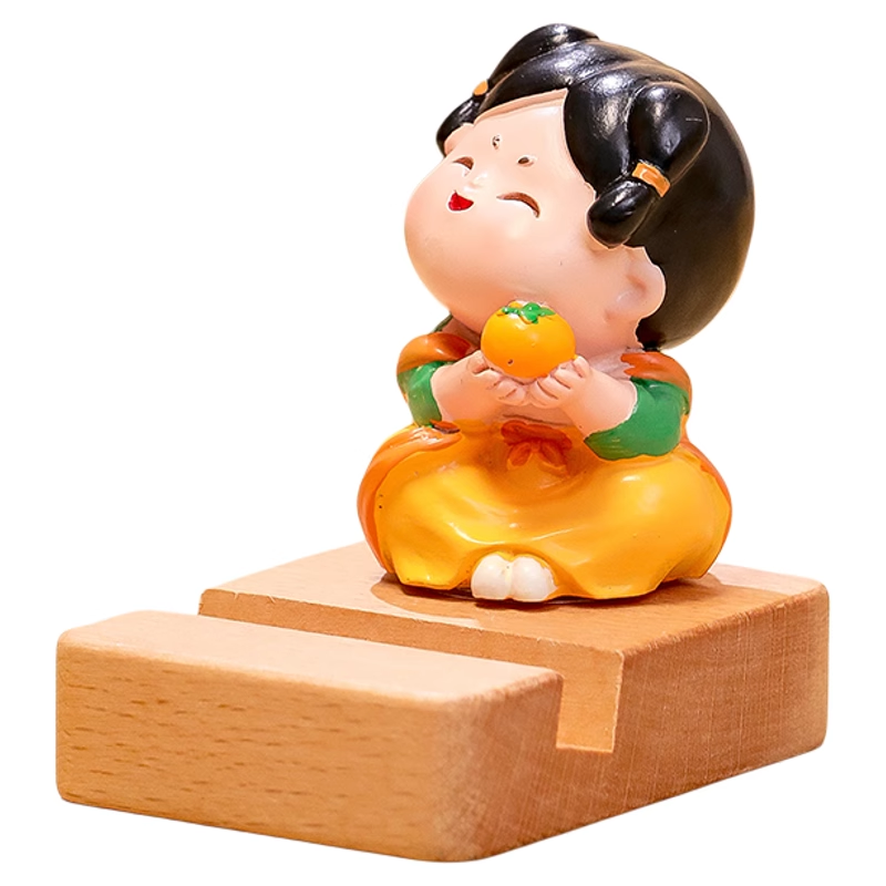 唐仕女桌面手机支撑架摆件懒人追剧神器送女生小礼物收银台小摆设