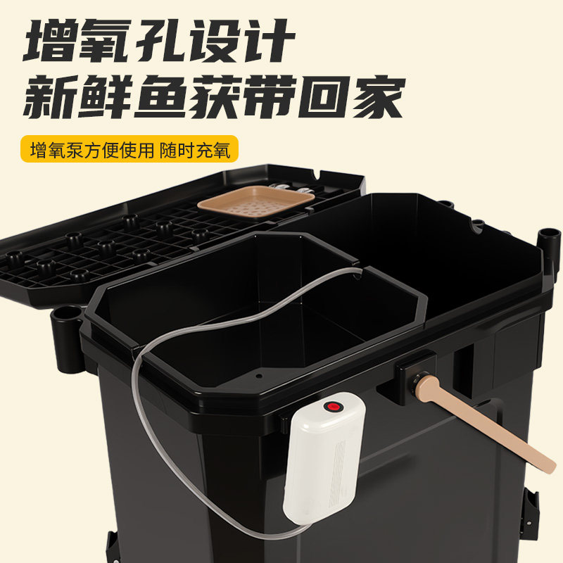 加厚钓鱼桶可坐多功能钓桶野钓冰钓路亚桶硬壳钓鱼钓箱内置收纳盒,淘宝优惠券,粉丝福利购,淘宝优惠卷