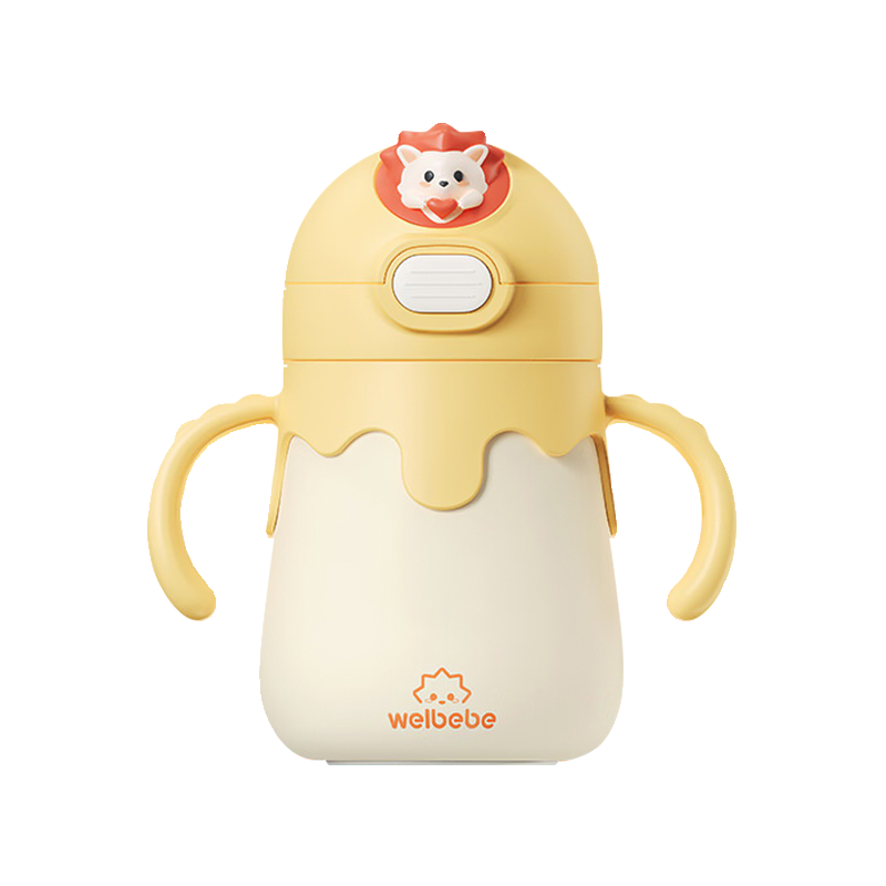 松下儿童保温杯带吸管水杯婴儿学饮杯子水壶便携式水杯幼儿园宝宝,淘宝优惠券,粉丝福利购,淘宝优惠卷