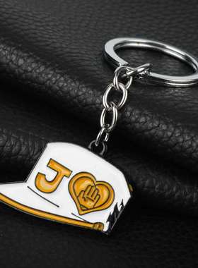 动漫周边JOJO的奇妙冒险空条承太郎帽子吊坠项链钥匙扣挂件现货