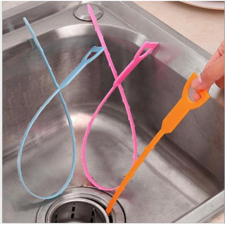 地漏毛发头发清理器厕所通下水道疏通工具 厨房管道疏通器 - 图0