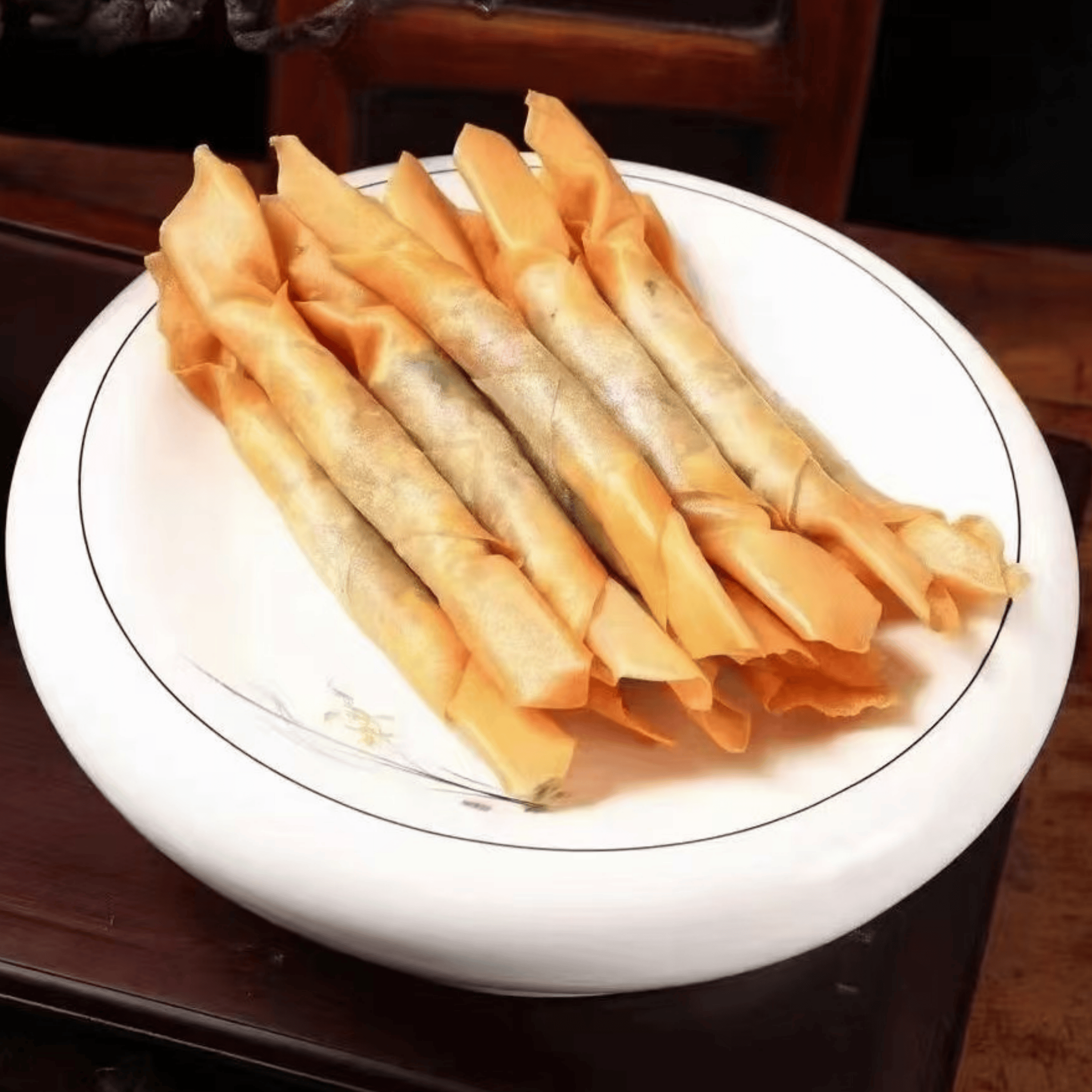 赵虎鲜肉菌菇野菜卷荠菜鲜肉春卷10根冷冻半成品油炸酒店点心小吃,淘宝优惠券,粉丝福利购,淘宝优惠卷