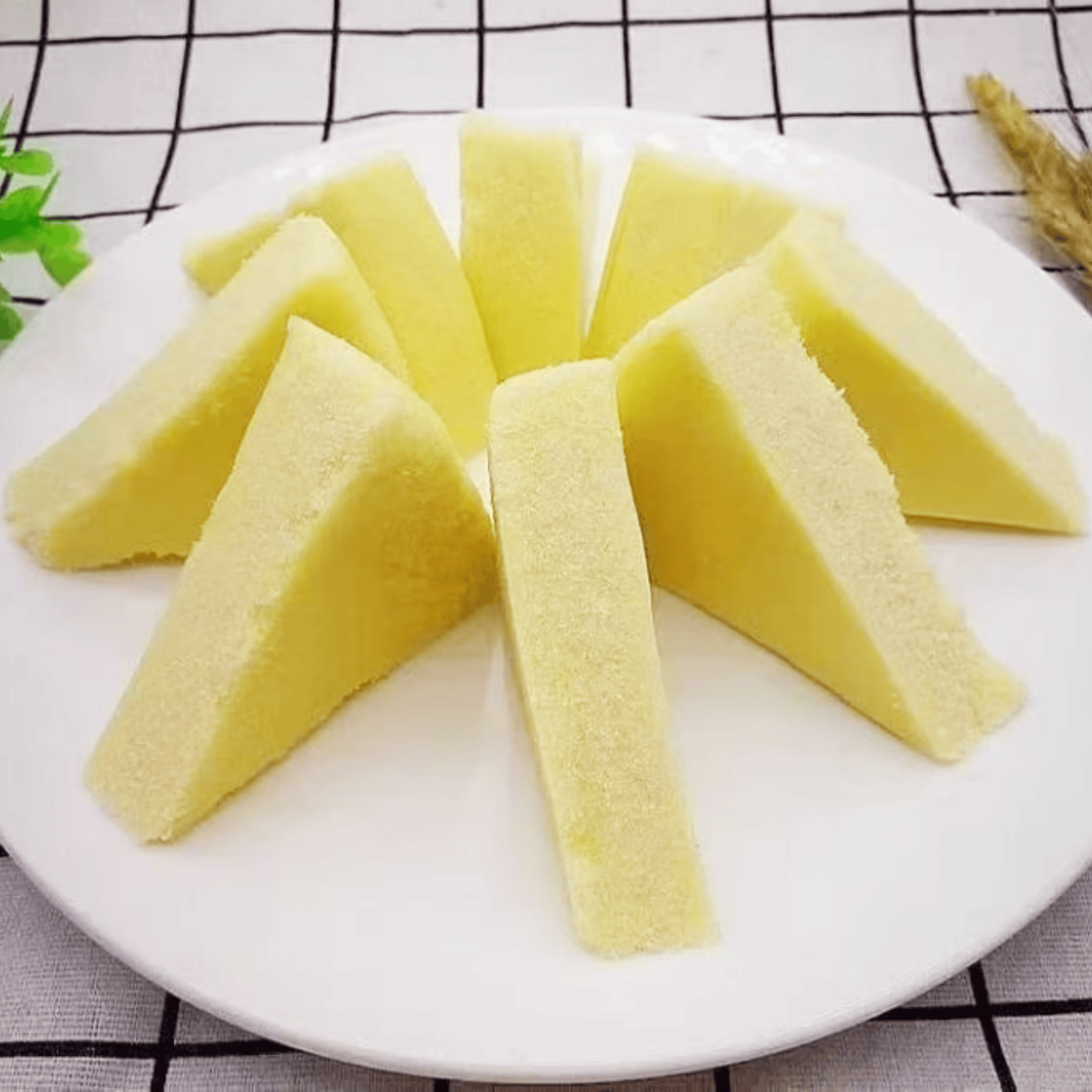 小米糕糯米糕米发糕传统手工速食点心270g早餐糕点酒店宴席蒸商用 - 图2