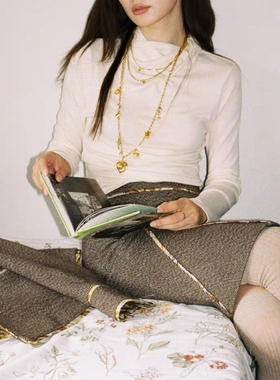 夜莺心宝石爱心花朵飞鸽锁骨链