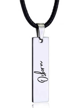 查理苏萧逸齐司礼二次元项链钛钢