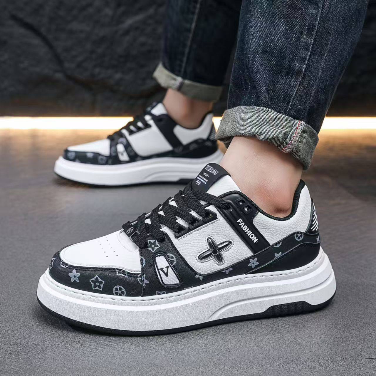 HM2523新款时尚百搭厚底休闲鞋,淘宝优惠券,粉丝福利购,淘宝优惠卷