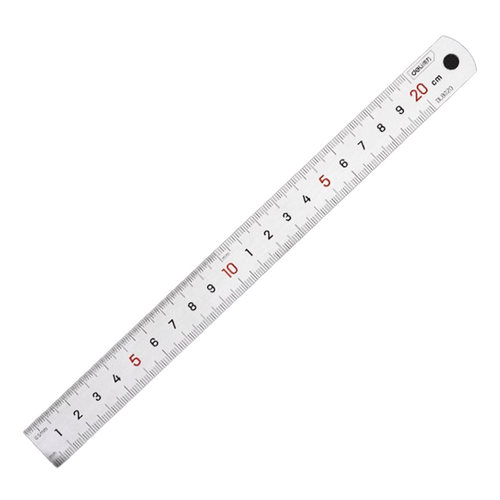 得力1米不锈钢工具加厚钢直尺15cm/30cm/60cm测量木工制图绘图用 - 图3