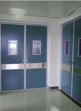 森工供应单双开电动脚踏感应门镀锌钢板上门测量安装无忧