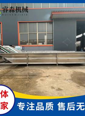 果蔬气泡清洗机杨梅蓝莓气泡清洗机蔬菜喷淋式清洗流水线