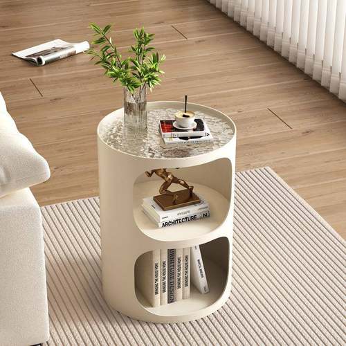 简约客厅沙发边几现代铁艺创意角几北欧床头边柜小桌子小茶几 - 图0