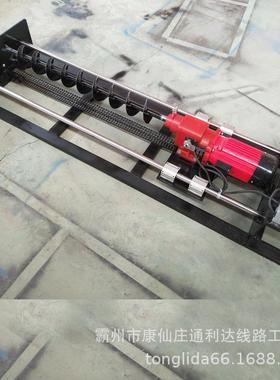 水钻顶管机小型全自动液压管道过路打孔机非开挖过道自来水钻孔机