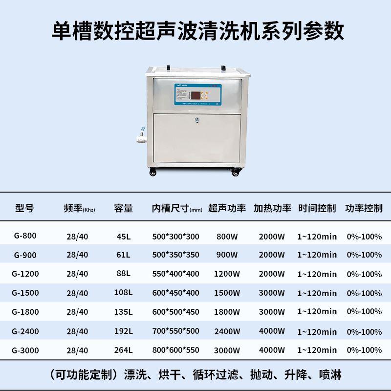 工业超声波清洗设备不锈钢钟表仪器仪表零件铁锈油污清洗设备 - 图2