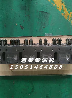 玉柴310马力国五电喷发动机总成YC6L310-50柴油机缸盖总成
