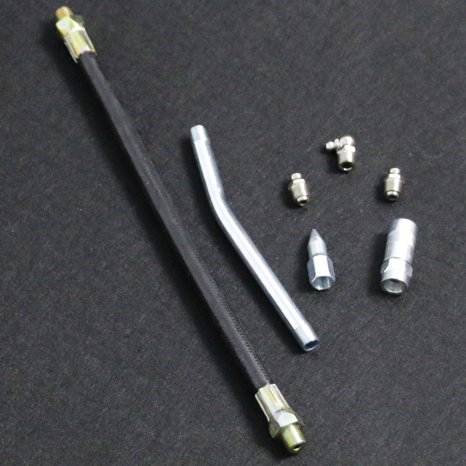 汽保工具双压杆大排气600cc塑盒加重型耐压手动省力黄油枪 - 图3