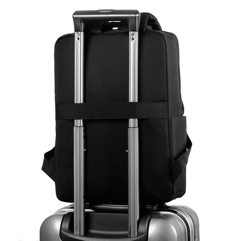 商务双肩包男休闲防水电脑背包男学生书包高级感礼品定制logo,淘宝优惠券,粉丝福利购,淘宝优惠卷