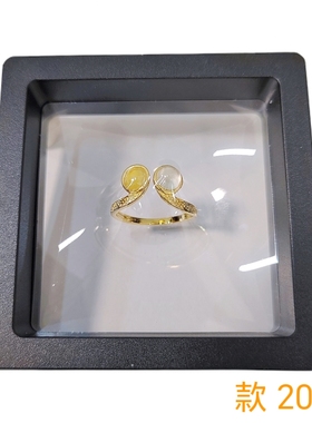 锜一家天然翡翠S925复古戒指指环