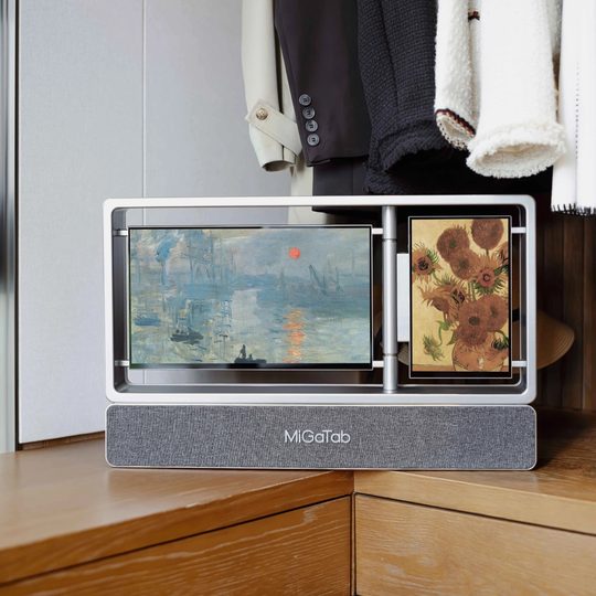 MiGaTab HD multi-screen smart lyrics speaker