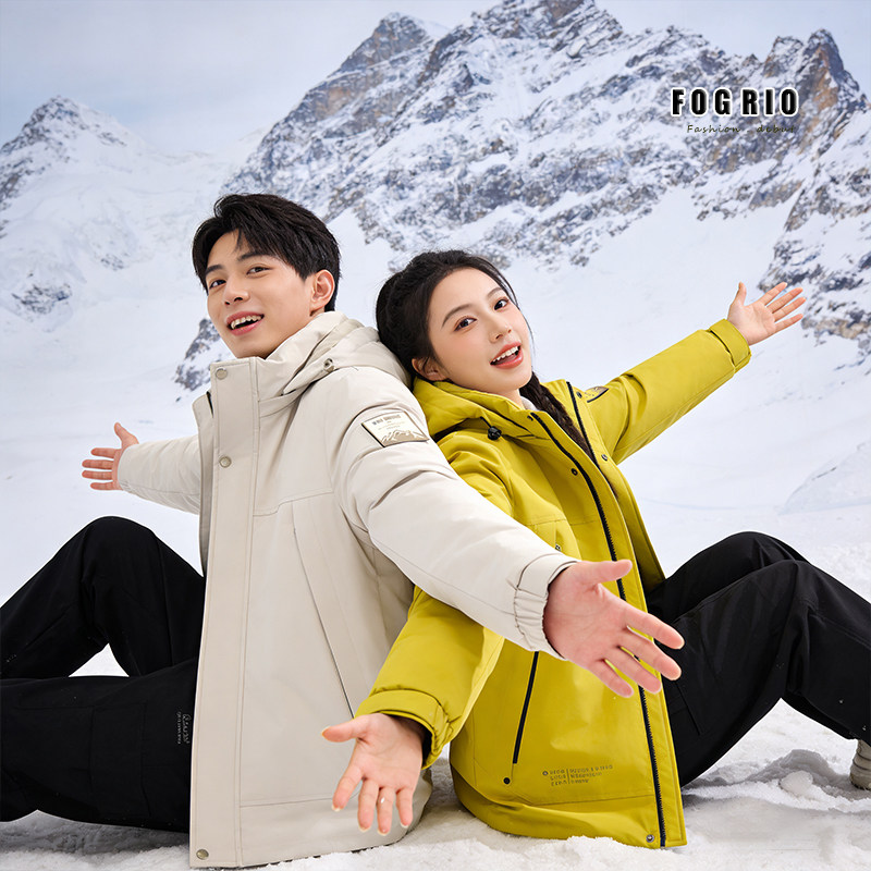FOG RIO新款秋冬户外连帽气绒服轻薄保暖棉衣情侣同款防风防水,淘宝优惠券,粉丝福利购,淘宝优惠卷