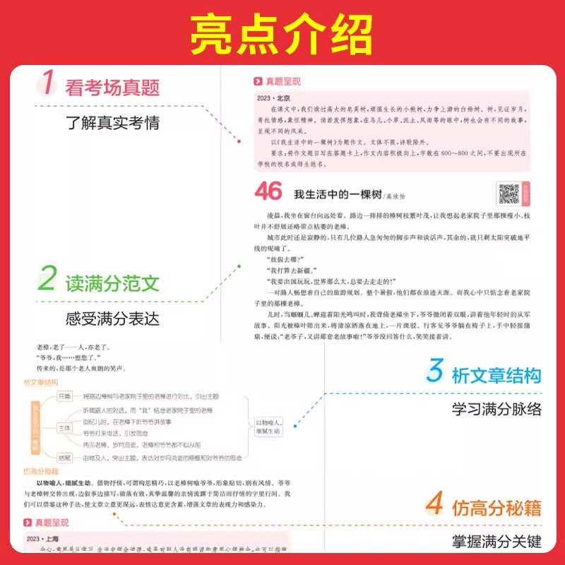2025一本初中考满分作文100篇语文英语初中作文素材大全高分范文精选初一初二初三作文速用模板七八九年级写作技巧名校优秀作文