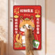 Baipetdao Caishen Cat Scratching Board on the wall does not shed crumbs