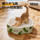 Baichongdao white cow card cat scratching board can sleep and resist scratching