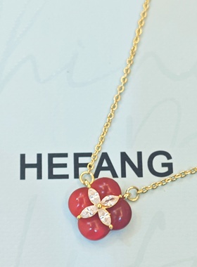 何方事事如意轻奢圣诞新年项链女