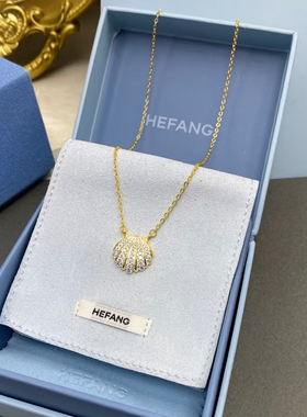 何方夏日925银轻奢锁骨链明星同