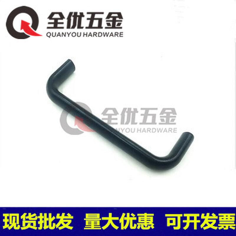 。LS516-75-100-114-125机箱 机柜 电柜 面板椭圆形铝合金拉手 把 - 图3