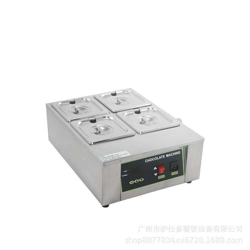 商用巧克力熔化炉隔水加热保温恒温融化机4缸5缸6缸朱古力融化炉,淘宝优惠券,粉丝福利购,淘宝优惠卷