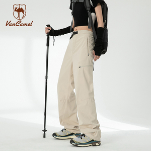 清仓！西域骆驼情侣工装伞兵裤
