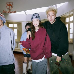 【西域骆驼】宽松舒适长袖连帽卫衣