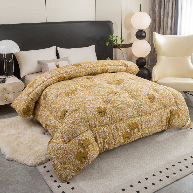 加厚驼纤绒被子速热保暖冬被双人棉被人学生宿舍冬天棉被芯褥子,淘宝优惠券,粉丝福利购,淘宝优惠卷