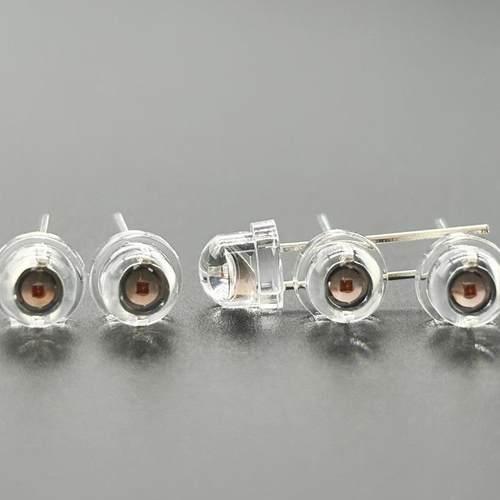 高品质F5草帽黄光LED灯珠0.5W20mil高亮直插5mm草帽灯珠 - 图2