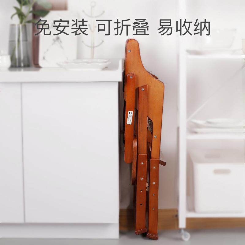 Baby dining chair, children's dining table and chairs, home solid wood baby multifunctional liftable foldable seat factory