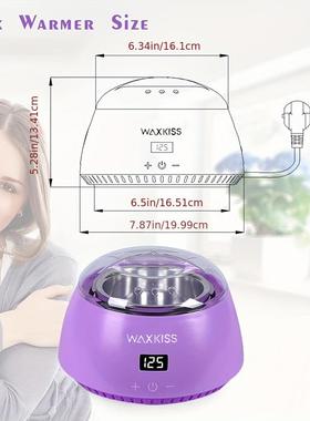 富海川waxkiss脱毛熔蜡机电子式融蜡器数显小蜡锅蜜蜡融蜡机除毛