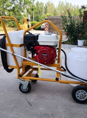 路面机械乳化沥青撒布机现货手推式汽油柴油沥青撒布机沥青喷涂机