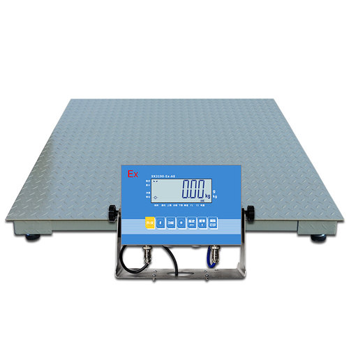 。上海耀华电子防爆地磅1t2t3吨5T工业称重化工平台秤隔爆电子地 - 图1