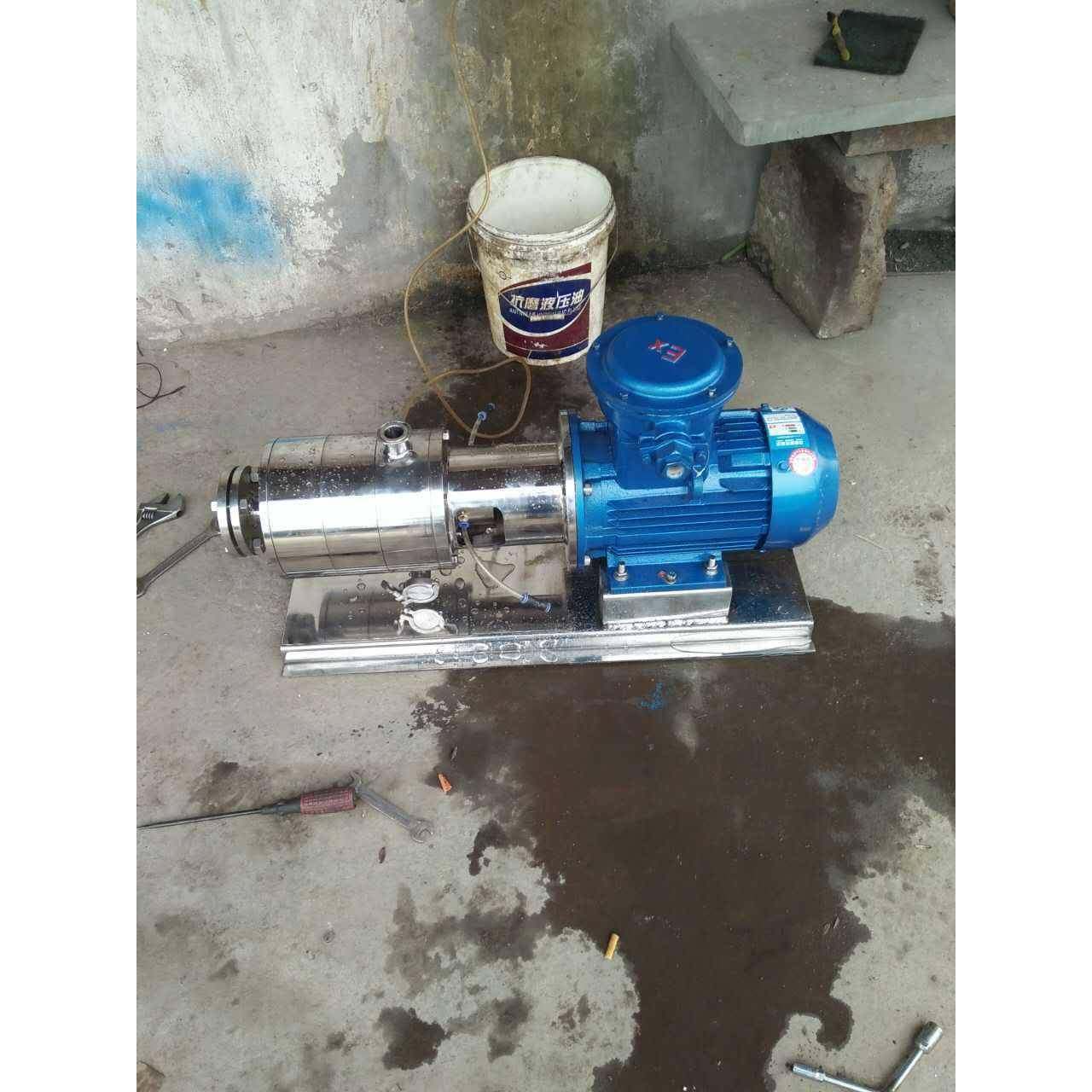 管线式三级乳化泵高剪切均质乳化机卫生级304316L不锈钢分散泵,淘宝优惠券,粉丝福利购,淘宝优惠卷