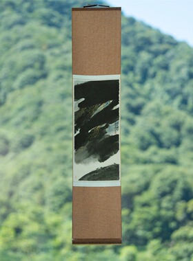 【光】贻武大写意《山晖万象》卷轴组画