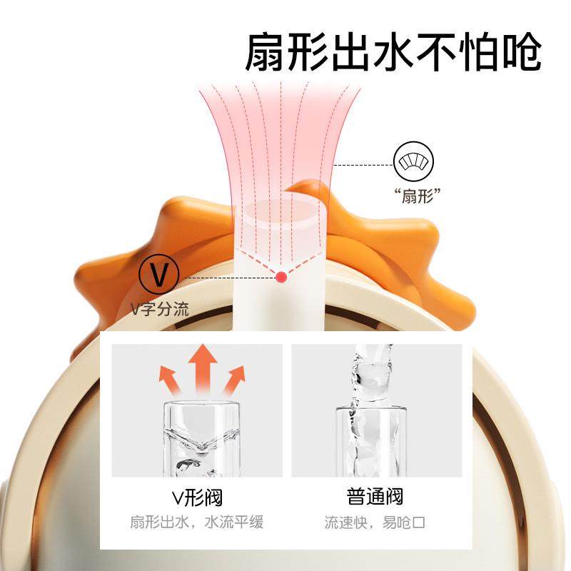 新疆包邮小土豆儿童保温杯婴儿水杯两用学杯宝宝新款背带鸭嘴外出,淘宝优惠券,粉丝福利购,淘宝优惠卷