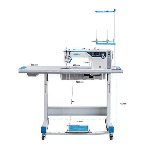 杰克缝纫机快反王A5E-A厚料薄料tan电脑家用平车通用工业缝纫机 - 图2