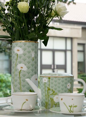 【自营】Bernardaud/柏图法国高档瓷花瓶摆件客厅玄关装饰花器