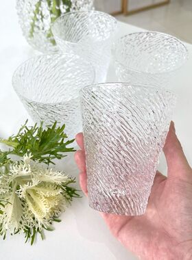 【自营】ivv意大利进口水晶玻璃开水杯子高端玻璃杯果汁杯牛奶杯