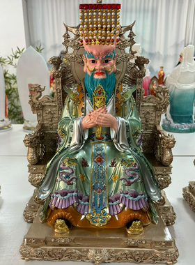树脂龙王爷四海龙王龙椅神像东海