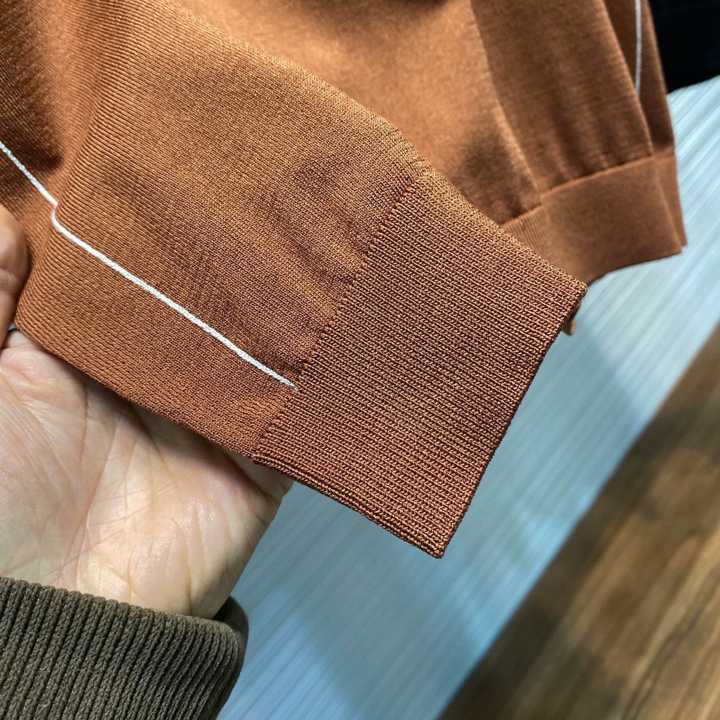 高街欧式T恤男士2026春夏时尚潮牌老钱风对比明线针织圆领短袖tee,淘宝优惠券,粉丝福利购,淘宝优惠卷