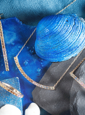 Thalatta 原创｜彩虹蓝宝石手链（K10）