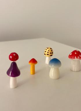 长毒蘑菇了！电脑屏幕小摆件办公室治愈工位解压好物桌面装饰礼物