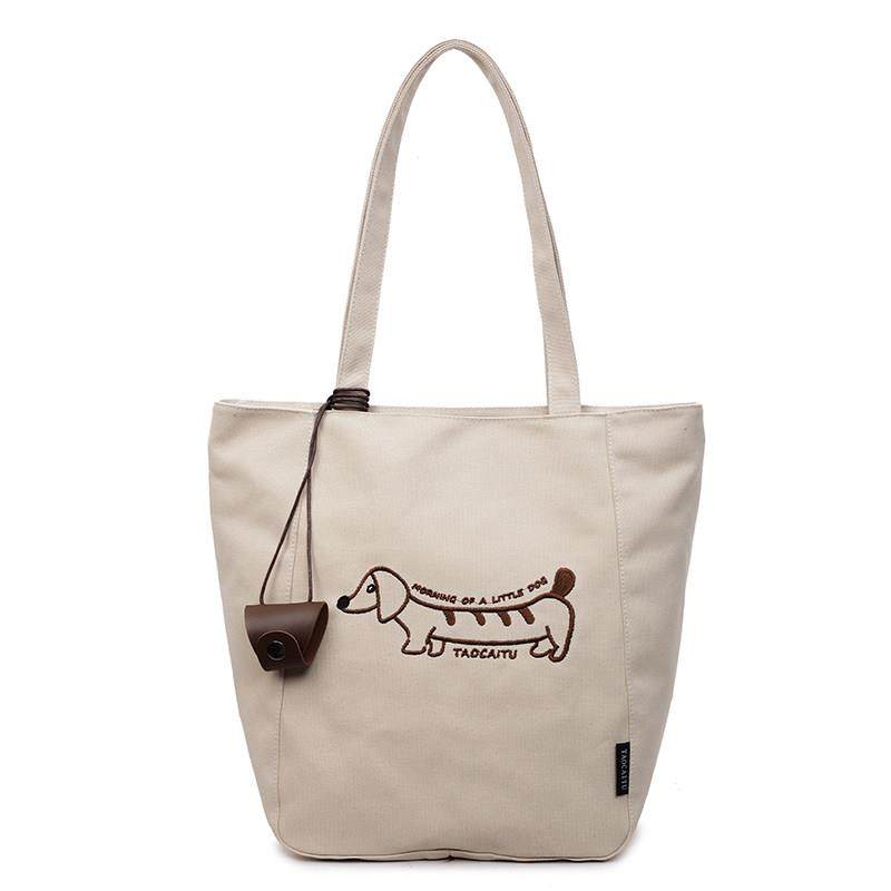 休闲大容量帆布托特包包女2025新款时尚外出手提购物袋通勤单肩包,淘宝优惠券,粉丝福利购,淘宝优惠卷