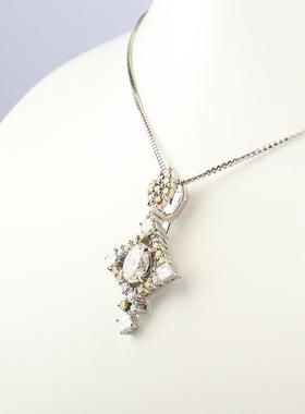 9.5新日本进口多色彩宝石项链