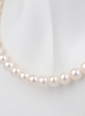 中古95新TASAKI塔思琦海水珍珠串珠项链925 40cm